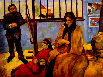 Family Schuffenegger by Paul Gauguin